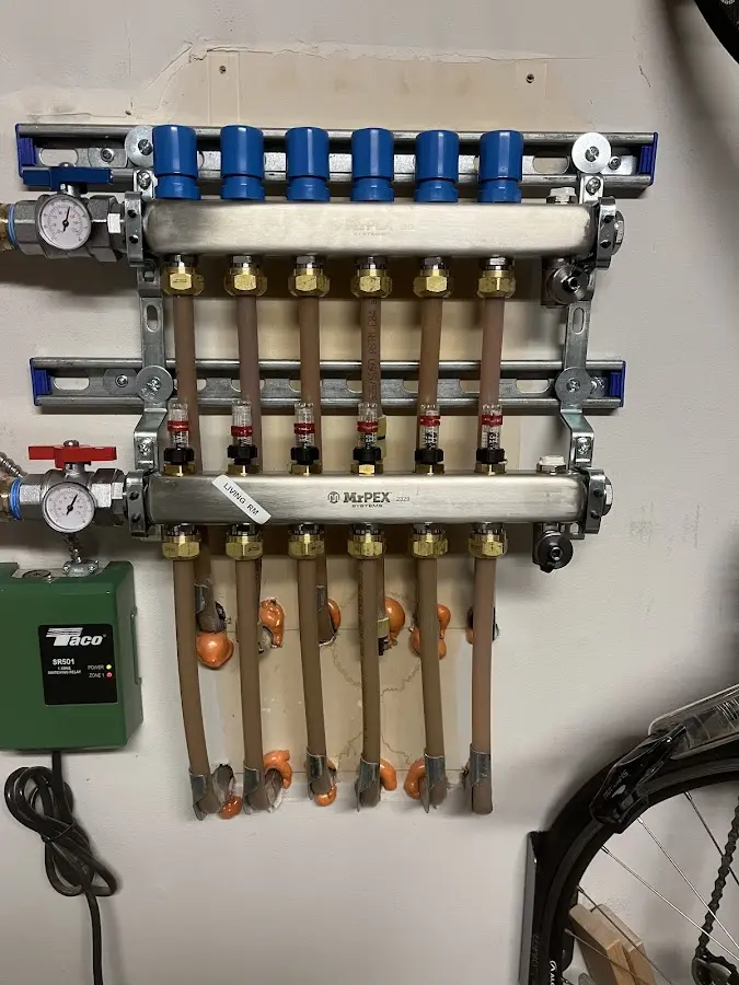 Plumber performing Water Heater Repair at a residential property in Upper Moreland